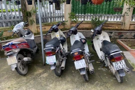 CAH Hoài Đức thông báo tìm chủ sở hữu 2 xe máy