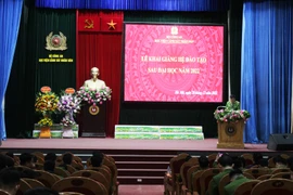 Học viện Cảnh sát nhân dân khai giảng hệ đào tạo sau Đại học 