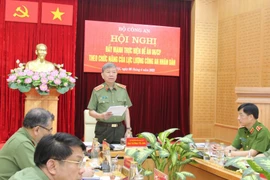 Thực hiện hiệu quả Đề án 06 là 'mệnh lệnh chiến đấu' của toàn lực lượng Công an nhân dân 