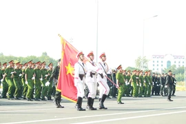 Thể hiện sức mạnh trong chiến đấu của lực lượng Cảnh sát cơ động Công an Thủ đô