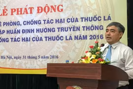 Phát động cuộc thi viết về phòng chống tác hại của thuốc lá