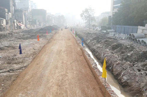 Thông tuyến kỹ thuật đường Vành đai 1 đoạn Hoàng Cầu- Voi Phục