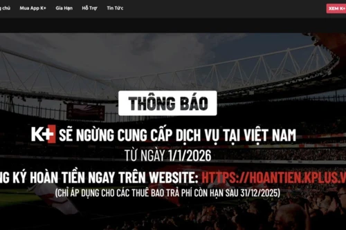 K+ phải giải trình về việc dừng dịch vụ từ đầu năm 2026