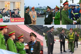 Lãnh đạo CATP Hà Nội chỉ huy bảo vệ buổi tổng duyệt Chương trình nghệ thuật đặc biệt chào mừng thành công Đại hội Đảng