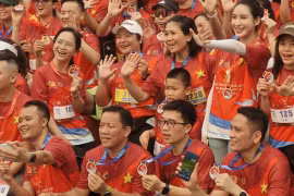 Hào khí Giải chạy "Nâng bước trí tuệ": Kỷ niệm 80 năm Ngày truyền thống lực lượng Tham mưu CAND