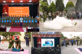 Kích hoạt 28 đội dân phòng PCCC, chủ động bảo vệ làng nghề, cụm công nghiệp