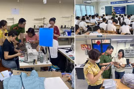 Công an Hà Nội giúp hàng trăm công nhân tích hợp an sinh xã hội trên VNeID