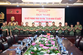 Cụm thi đua số 5 Công an Hà Nội lấy hiệu quả làm thước đo thực chất công việc