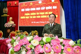 Thứ trưởng Bộ Công an: Thực hiện "5 đẩy mạnh", thống nhất hành động chống lừa đảo trên không gian mạng