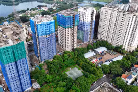768 căn nhà ở xã hội "mọc" lại từ khu ký túc xá nghìn tỷ ngủ quên bên cao tốc Pháp Vân 