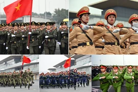 Công an Thủ đô vượt giá rét, xuyên Tết luyện quân sẵn sàng cho Lễ xuất quân bảo vệ Đại hội Đảng 