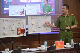 Công an Hà Nội ra mắt thiết bị báo cháy không dây thông minh với tính năng đột phá 