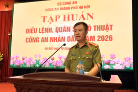 Công an Hà Nội tiên phong thi trực tuyến lý thuyết điều lệnh, siết chặt kỷ luật toàn lực lượng