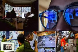 Cận cảnh dàn 'mắt thần' gỡ điểm nghẽn trật tự đô thị ở phường Láng