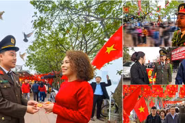 Xuân bình yên Phủ Tây Hồ: Những "lá chắn" thầm lặng góp ấm áp nụ cười 