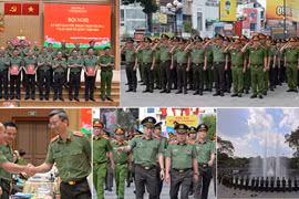Công an 3 thành phố - Hà Nội, Hồ Chí Minh, Hải Phòng với những khoảnh khắc xúc động và lời cam kết giữ bình yên cho nhân dân