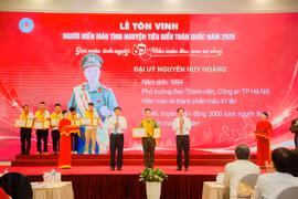 Đại úy Công an Hà Nội 41 lần hiến máu: 'Phần thưởng lớn nhất là nhịp đập bình yên của nhân dân'