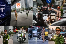 9 độ C và "sức nóng" từ những trái tim quyết tâm bảo vệ tuyệt đối an toàn Đại hội Đảng