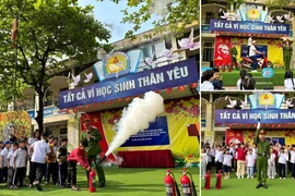 Chuyển tải "kỹ năng sinh tồn" đến với học sinh Tiểu học