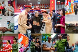 Những dấu ấn tận tụy và nhân văn của lực lượng Công an Thủ đô trong kỳ bầu cử