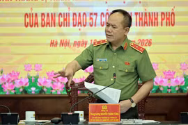 Trung tướng Nguyễn Thanh Tùng: Tăng tốc tiến độ phủ sóng camera an ninh, lấy người dân làm trung tâm phục vụ