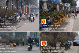 Chợ Xuân Tết ở phường Từ Liêm - Cần hài hòa giữa nhu cầu mua bán và công tác giữ gìn trật tự đô thị