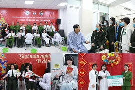 Người chiến sĩ Công an "Gần dân nhất" qua những giọt máu nghĩa tình dịp áp Tết