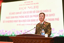 Siết chặt kỷ luật, kỷ cương: "Lời cam kết danh dự" của Công an Thủ đô