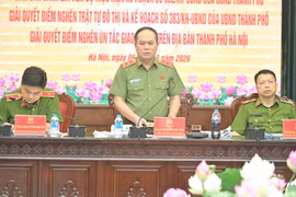 Thông điệp đanh thép của Giám đốc Công an Hà Nội: Không khoán trắng, nể nang vi phạm trật tự đô thị