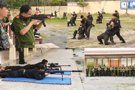 Cảnh sát Cơ động Đặc nhiệm - CATP Hà Nội rèn bản lĩnh "thép", sẵn sàng làm chủ mọi tình huống