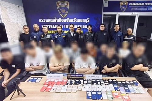 Thái Lan bắt ổ nhóm người Trung Quốc lừa đảo qua điện thoại ở Campuchia 