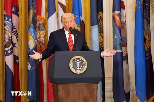 Tổng thống Mỹ đặt trọng tâm vào kinh tế trong Thông điệp liên bang 2026