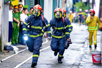 Diễn tập chữa cháy và cứu nạn, cứu hộ tại huyện Quốc Oai