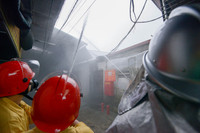 Diễn tập chữa cháy và cứu nạn, cứu hộ tại huyện Quốc Oai