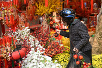 Hàng Mã mùa Tết về 