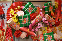 Hàng Mã mùa Tết về 