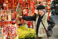 Hàng Mã mùa Tết về 