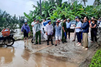 Hình ảnh tan hoang sau mưa lũ ở Lục Yên, Yên Bái