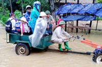 Hình ảnh tan hoang sau mưa lũ ở Lục Yên, Yên Bái