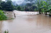 Hình ảnh tan hoang sau mưa lũ ở Lục Yên, Yên Bái