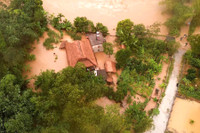 Hình ảnh tan hoang sau mưa lũ ở Lục Yên, Yên Bái