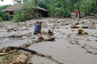 Hình ảnh tan hoang sau mưa lũ ở Lục Yên, Yên Bái