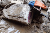 Hình ảnh tan hoang sau mưa lũ ở Lục Yên, Yên Bái