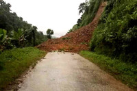 Hình ảnh tan hoang sau mưa lũ ở Lục Yên, Yên Bái