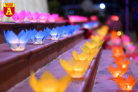 Phật tử đeo khẩu trang phòng dịch dự lễ Vu lan báo hiếu