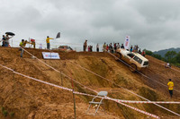 Những pha xử lý đầy kịch tính tại giải đua xe địa hình ở Hà Nội