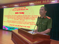 Công an quận Hoàng Mai ra quân giải quyết các 'điểm nóng' trên địa bàn