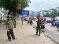 Công an quận Hoàng Mai ra quân giải quyết các 'điểm nóng' trên địa bàn