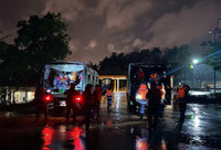 Hàng nghìn Cảnh sát cơ động tham gia ứng phó, khắc phục hậu quả cơn bão số 10