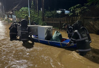 Hàng nghìn Cảnh sát cơ động tham gia ứng phó, khắc phục hậu quả cơn bão số 10